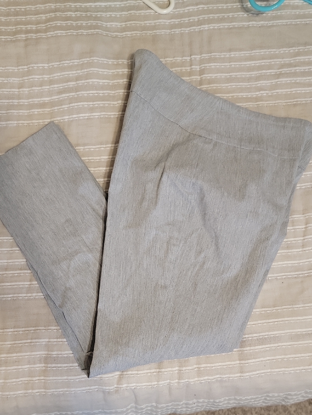 Tribal Light Gray Casual Pants